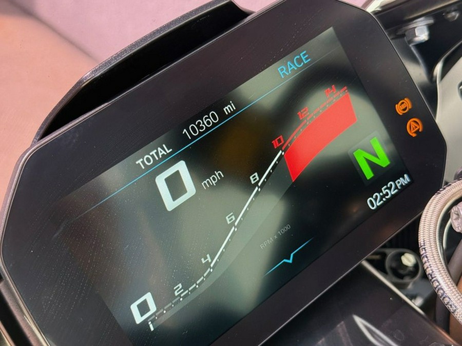 2022 BMW S 1000 RR Light White Racing Blue Racing Red