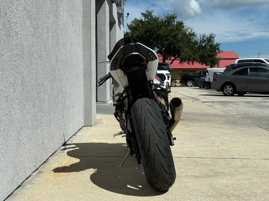 2022 BMW S 1000 RR Light White Racing Blue Racing Red