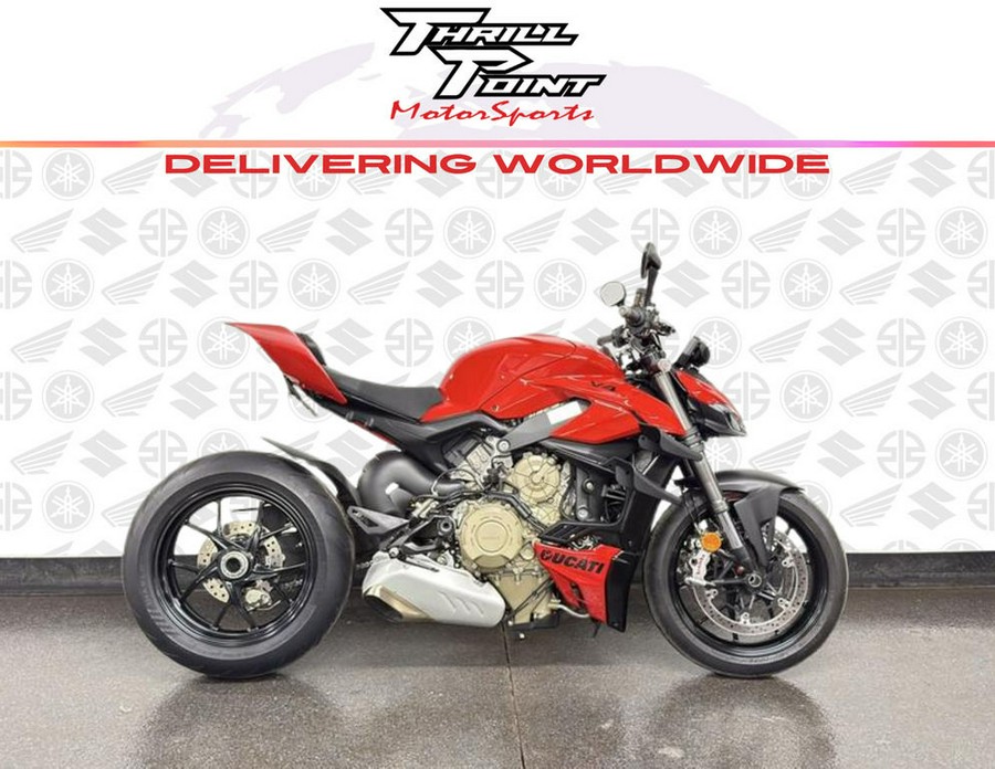 2024 Ducati Streetfighter V4 Red