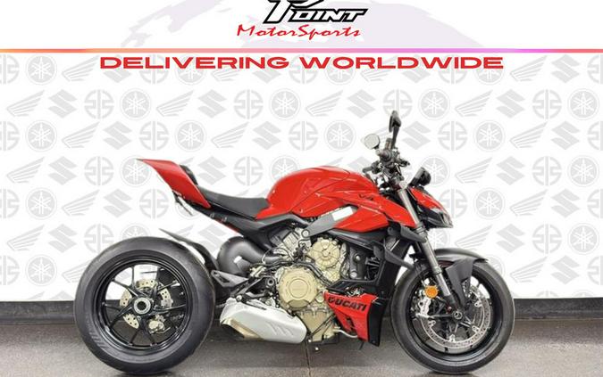 2024 Ducati Streetfighter V4 Red