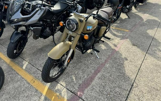 2022 Royal Enfield Classic 350 Signals Desert Sand