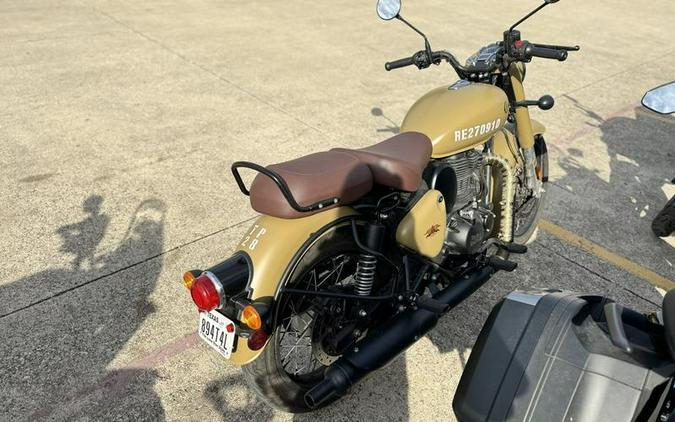 2022 Royal Enfield Classic 350 Signals Desert Sand