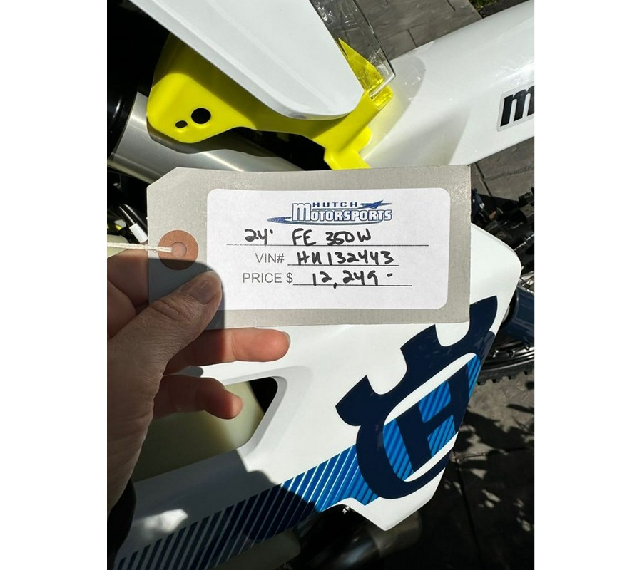 2024 Husqvarna Motorcycles FE 350w