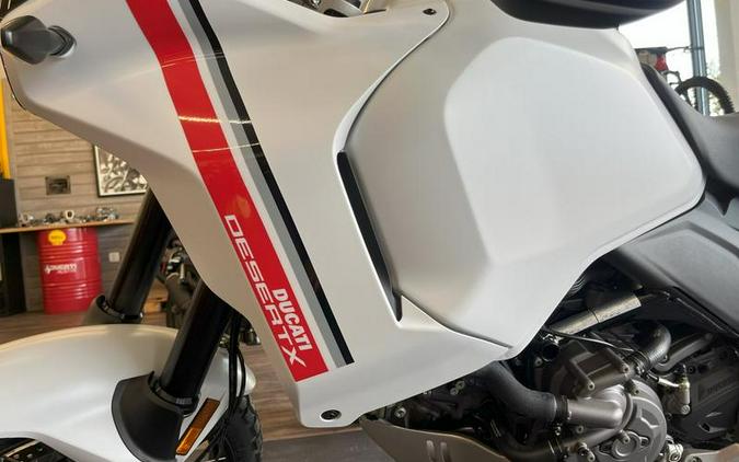 2024 Ducati DesertX White Livery