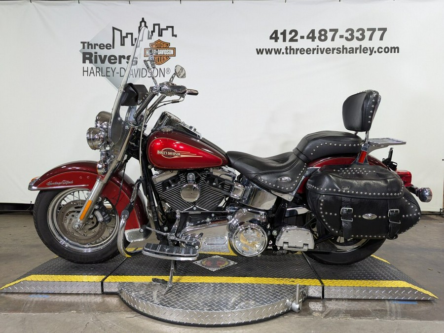 2008 Harley-Davidson Heritage Softail® Classic Crimson Red Sunglo/Candy Red Sunglo