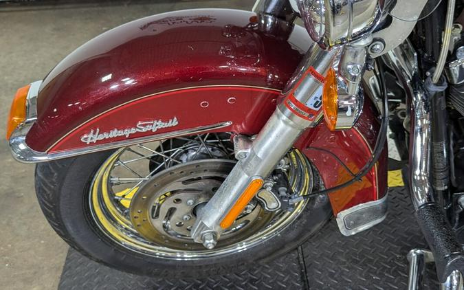 2008 Harley-Davidson Heritage Softail® Classic Crimson Red Sunglo/Candy Red Sunglo