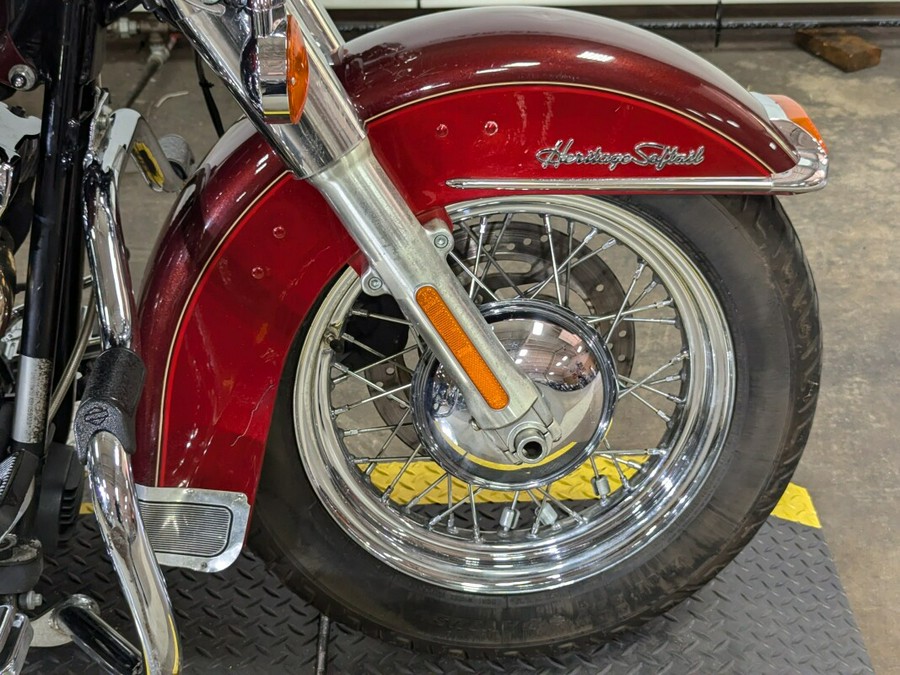 2008 Harley-Davidson Heritage Softail® Classic Crimson Red Sunglo/Candy Red Sunglo