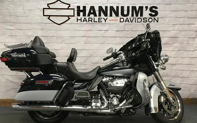 2019 Harley-Davidson Ultra Limited Two-Tone Midnight Pearl/Brilliant Silver Pearl FLHTK