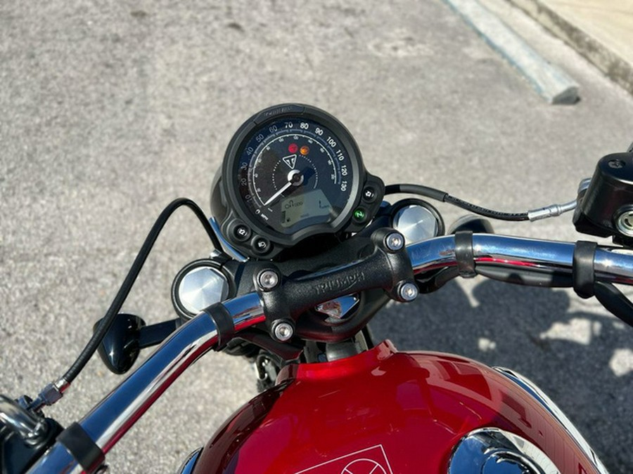 2026 Triumph Bonneville Speedmaster Carnival red