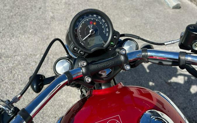 2026 Triumph Bonneville Speedmaster Carnival red