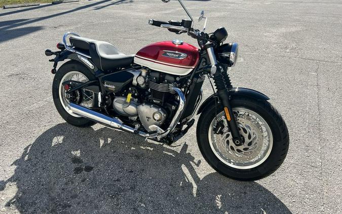 2026 Triumph Bonneville Speedmaster Carnival red