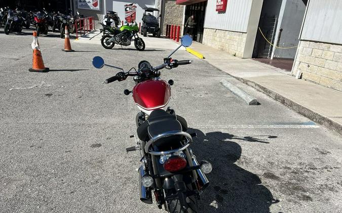 2026 Triumph Bonneville Speedmaster Carnival red