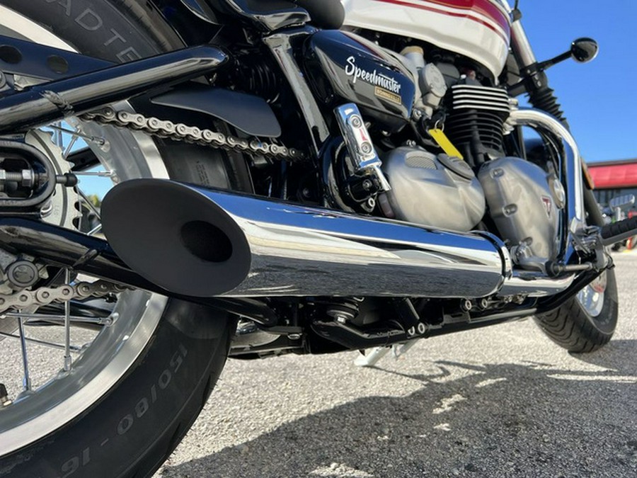 2026 Triumph Bonneville Speedmaster Carnival red