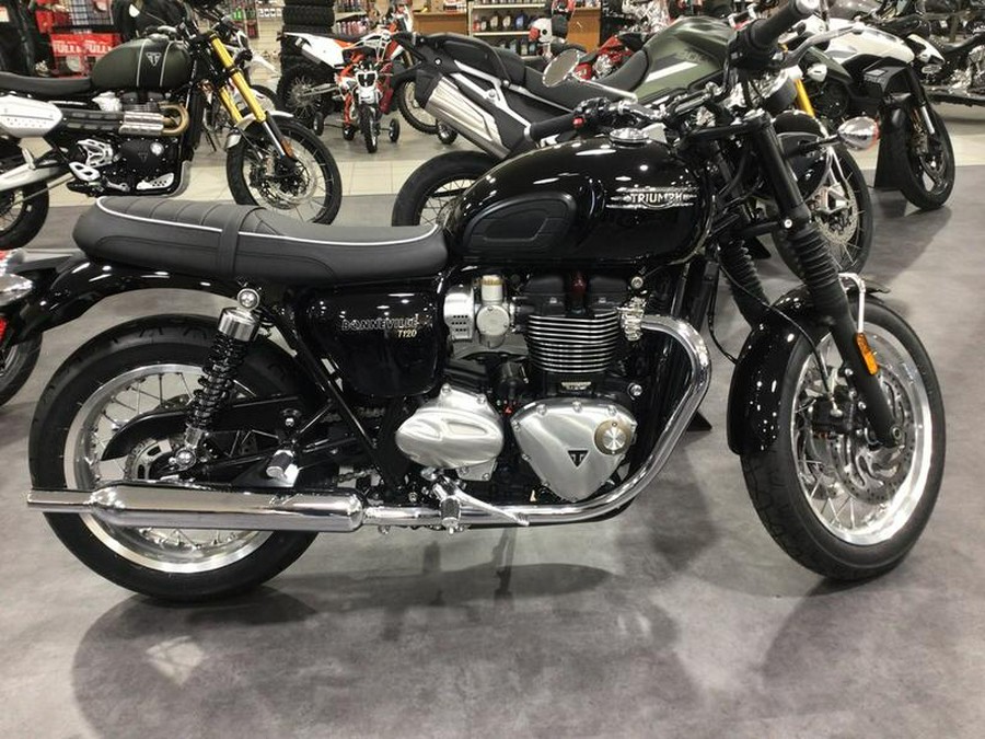 2023 Triumph Bonneville T120 Jet Black