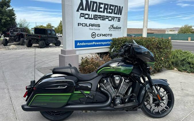 2026 Indian Chieftain PowerPlus Dark Horse Signature Series Abyss Metallic / Cypher Gr
