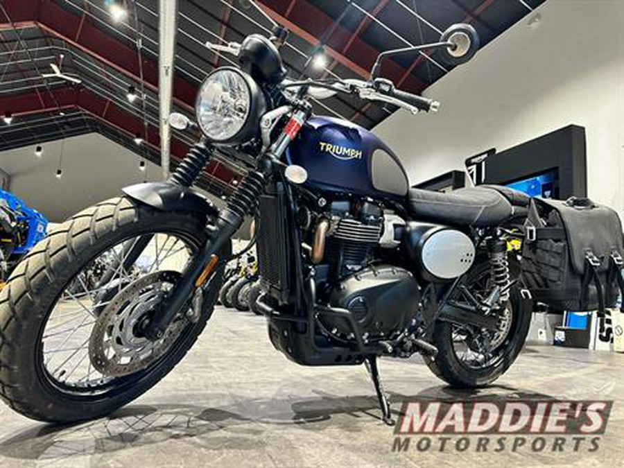 2022 Triumph Street Scrambler Gold Line