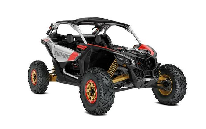 2019 Can-Am® Maverick™ X3 X™ RS TURBO R Gold & Can-Am Red & Hyper Silver