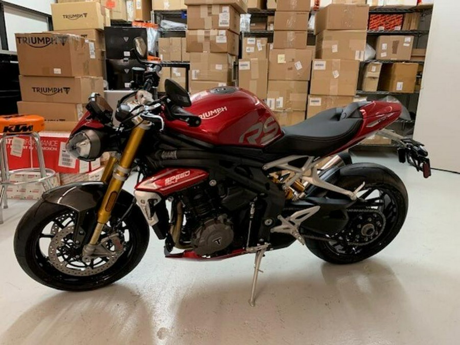 2024 Triumph Speed Triple 1200 RS Carnival Red