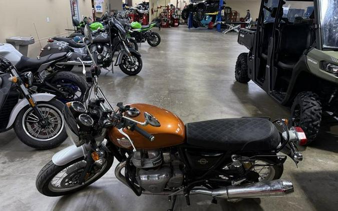2022 Royal Enfield Int650 Orange Crush