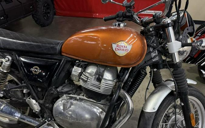 2022 Royal Enfield Int650 Orange Crush