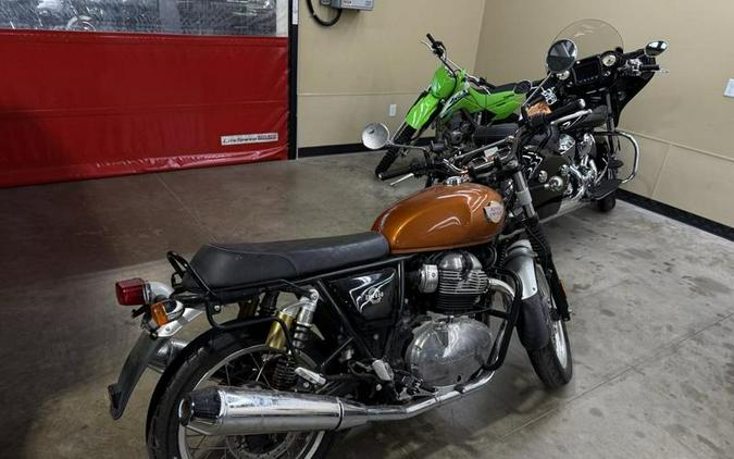 2022 Royal Enfield Int650 Orange Crush