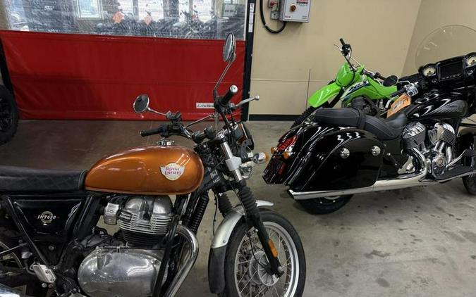 2022 Royal Enfield Int650 Orange Crush