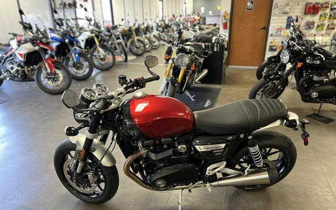2024 Triumph Speed Twin Carnival Red