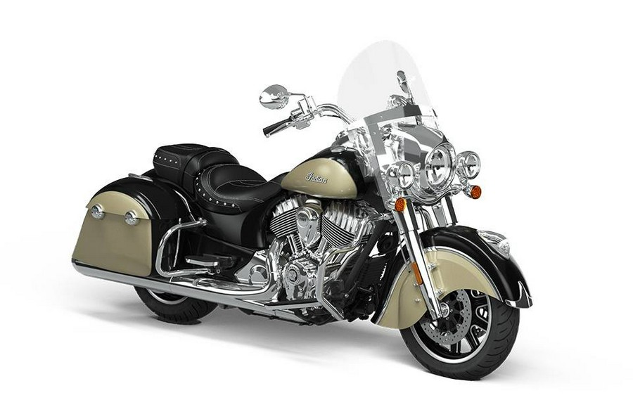 2022 Indian Motorcycle SPRINGFIELD, BLK MTLC/DIRT TRACK TAN, 49ST