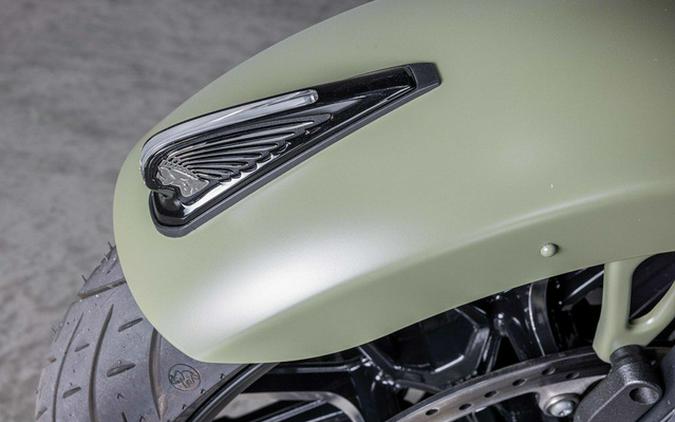 2025 Indian Challenger Dark Horse 112 Moss Green Smoke