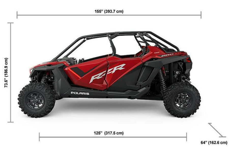 2023 Polaris RZR Pro XP 4 Ultimate Sunset Red
