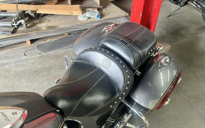 2019 Indian Motorcycle® Springfield® Steel Gray / Burgundy Metallic