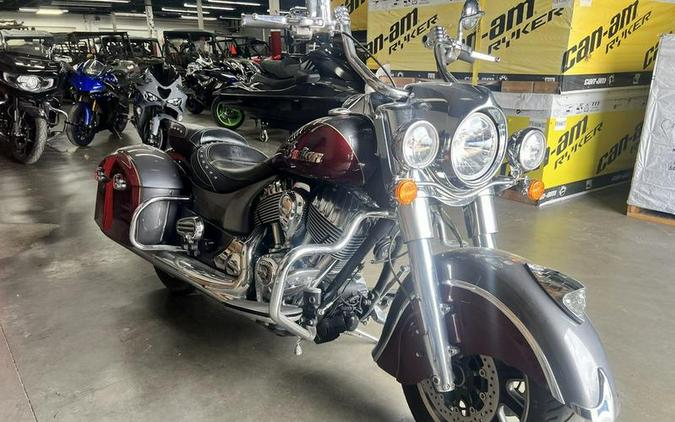 2019 Indian Motorcycle® Springfield® Steel Gray / Burgundy Metallic