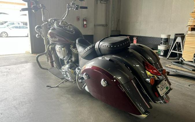 2019 Indian Motorcycle® Springfield® Steel Gray / Burgundy Metallic