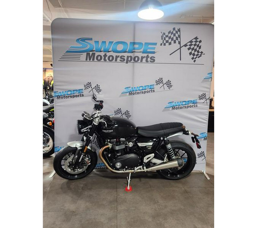 2024 Triumph Speed Twin 1200 Jet Black