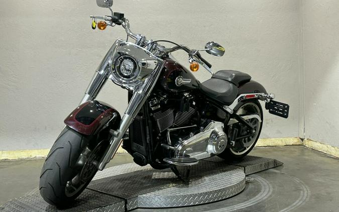 2022 Harley-Davidson® Fat Boy® 114 MDNT CRMSON/BLK W/PS