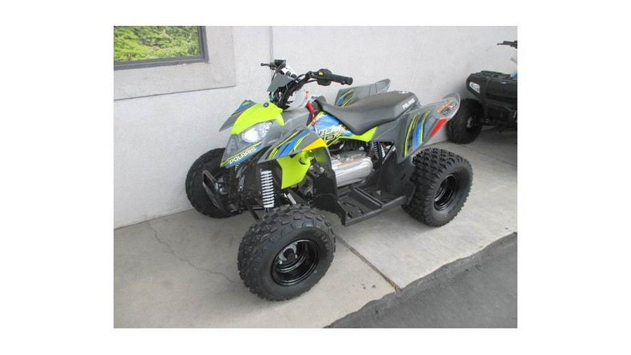 2023 Polaris Industries OUTLAW 110 EFI - AVALANCHE GRAY / LIME