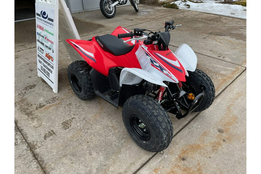 2024 Honda TRX 90X Red