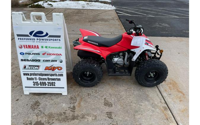 2024 Honda TRX 90X Red