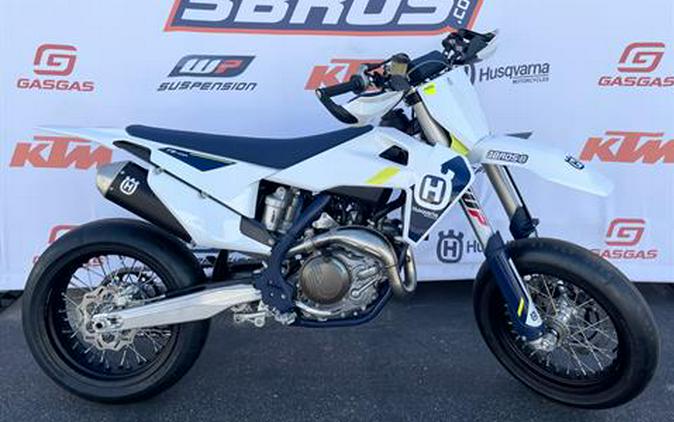 2021 Husqvarna FS 450 Supermoto Preview First Look