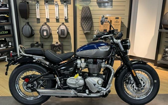 2024 Triumph Bonneville Speedmaster Pacific Blue/Silver Ice