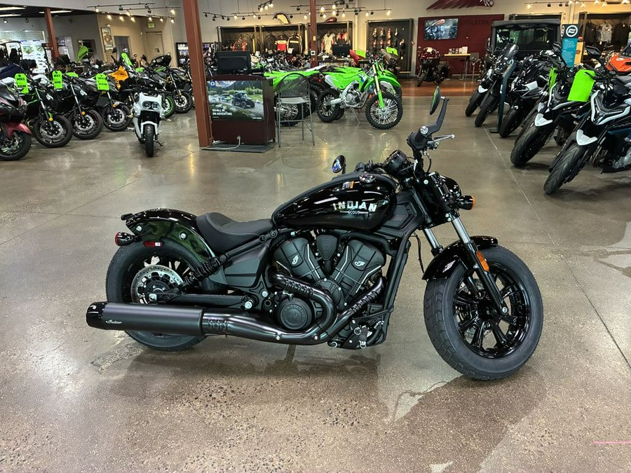 2026 Indian Motorcycle® Scout® Sixty Bobber Black Metallic