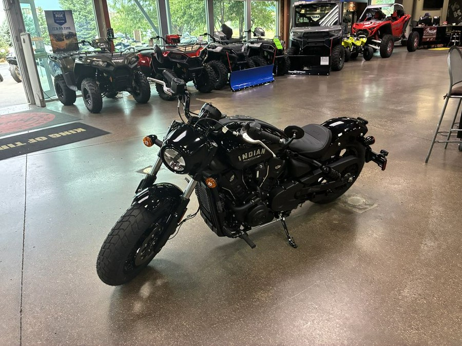 2026 Indian Motorcycle® Scout® Sixty Bobber Black Metallic