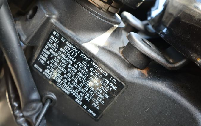 2017 Kawasaki Ninja 1000 ABS