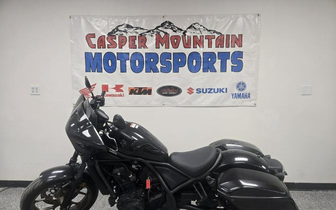 2024 Honda Rebel 1100T CMX1100T Metallic Black - uh0140