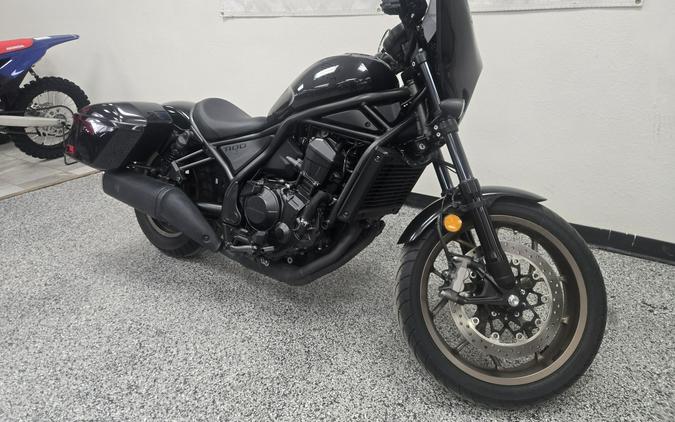 2024 Honda Rebel 1100T CMX1100T Metallic Black - uh0140