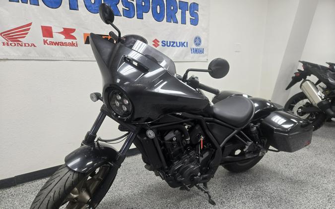 2024 Honda Rebel 1100T CMX1100T Metallic Black - uh0140