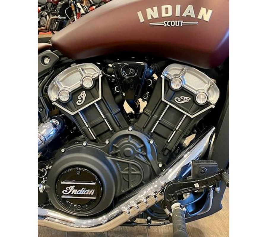 2022 Indian Motorcycle® Scout® Bobber ABS Maroon Metallic Smoke for