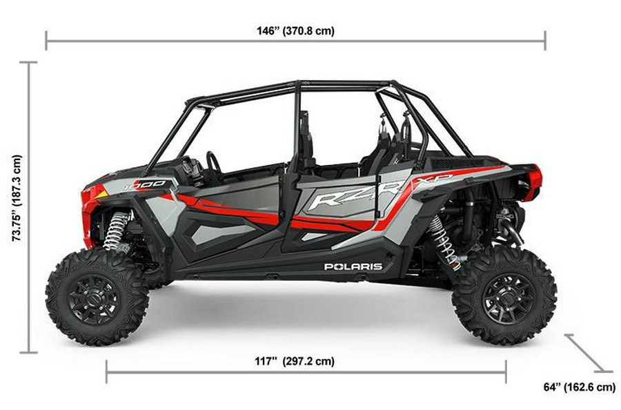 2023 Polaris RZR XP 4 1000 Premium Indy Red
