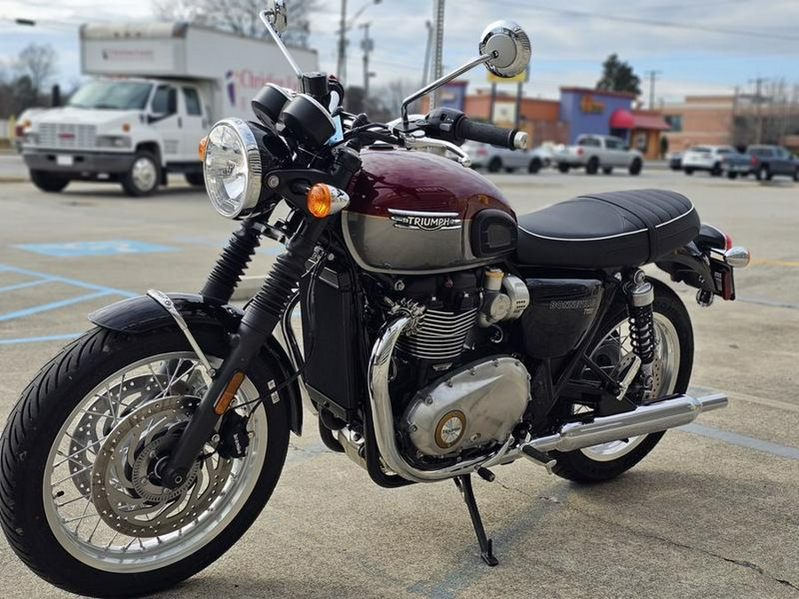 2024 Triumph Bonneville T120 Cordovan Red/Silver Ice