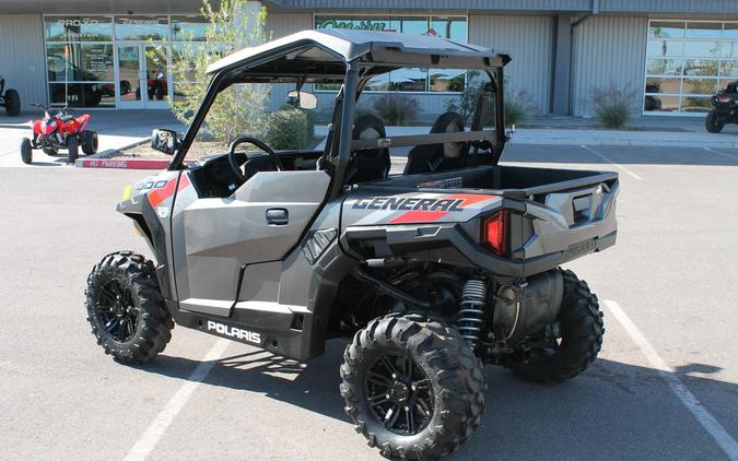2022 Polaris GENERAL 1000 Premium Titanium Metallic